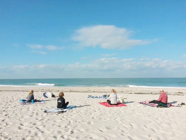Beach Yoga in Venice