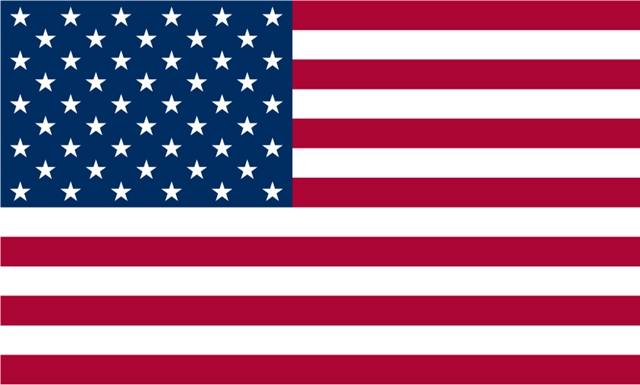 Amerikanische Flagge USA Nationalflagge Anstecknadeln Strass Ab Kristall K1H2